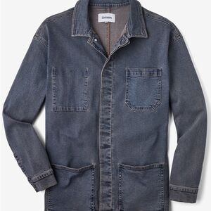 Unison medium wash denim jacket size XL